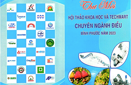 HỘI THẢO KHOA HỌC VÀ TECHMART CHUYÊN NGÀNH ĐIỀU NĂM 2023