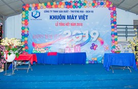 Lễ tổng kết 2018 của Công Ty Khuôn Máy Việt